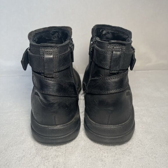 Merrell Andover Bluff Booties Waterproof Boots Leather Black Women 8.5 - Picture 8 of 10